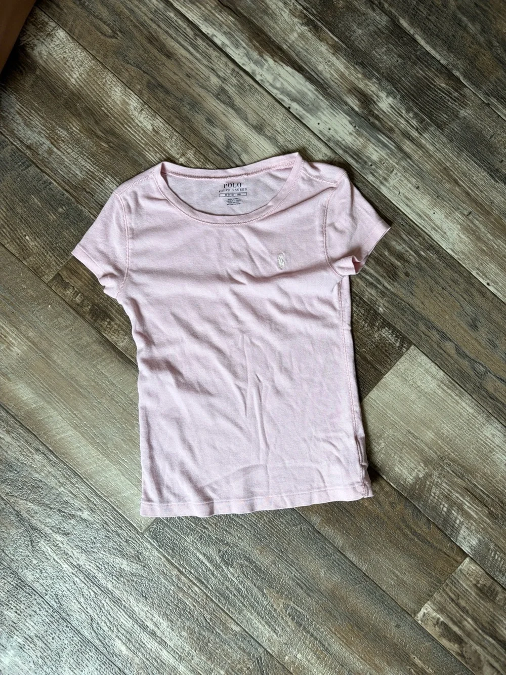 Ralph Lauren Light Pink Short Sleeve Crew Tee